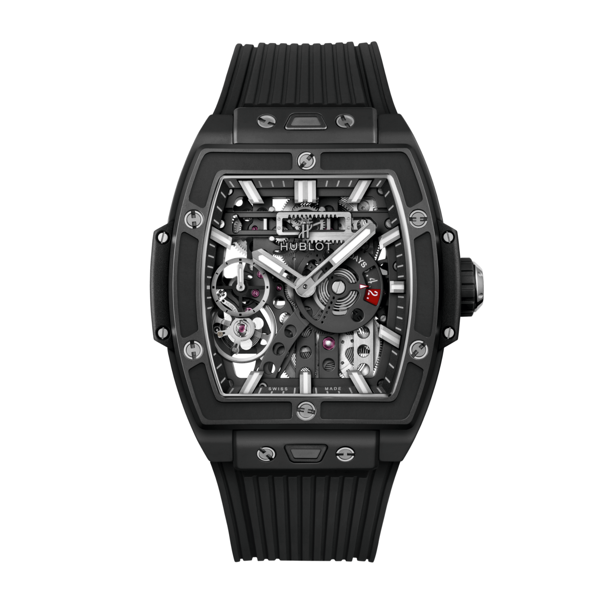 Spirit of Big Bang Meca-10 Black Magic Ceramic Skeleton Dial 45mm Product Image