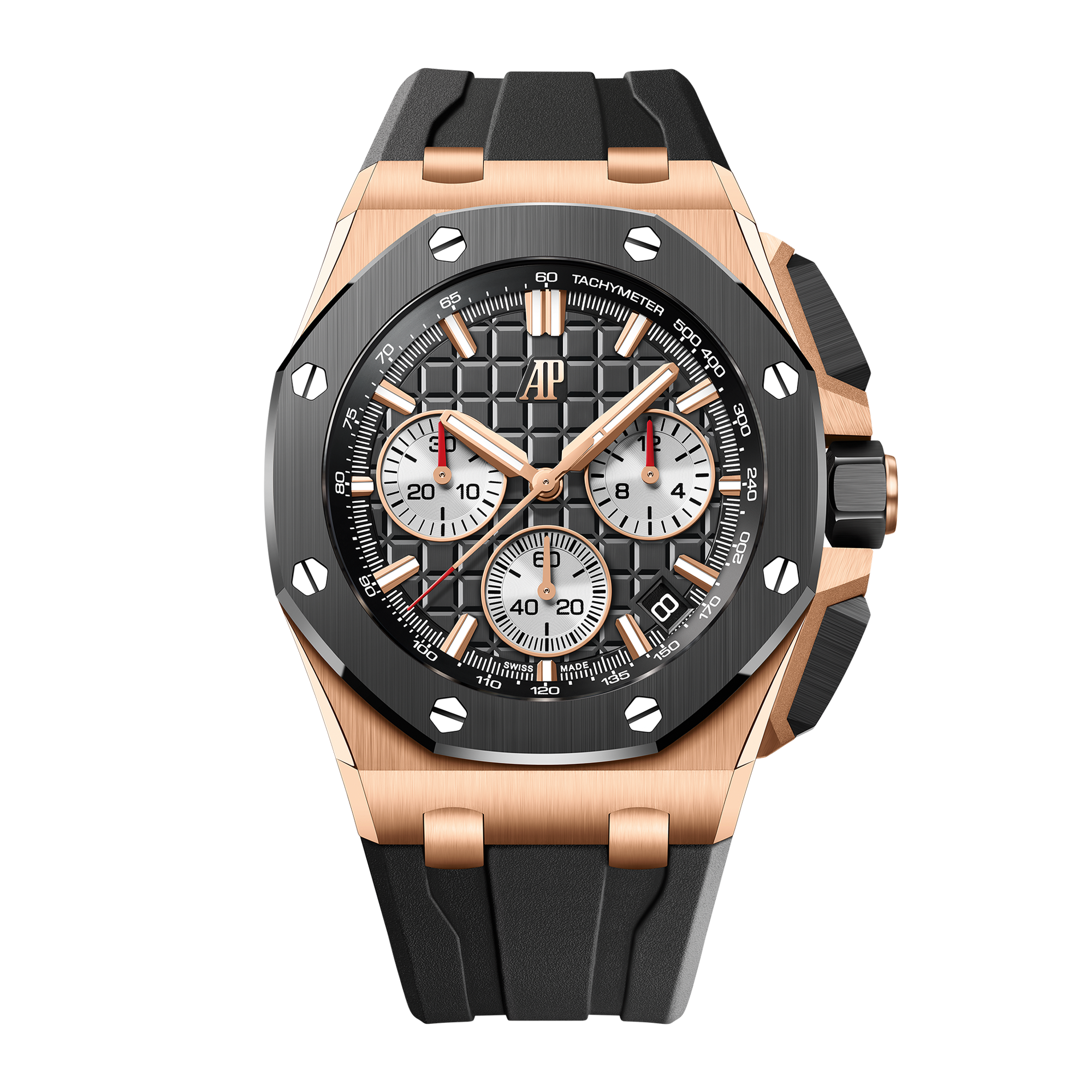 Royal Oak Offshore Rose Gold Black Dial 43mm Product Image 1