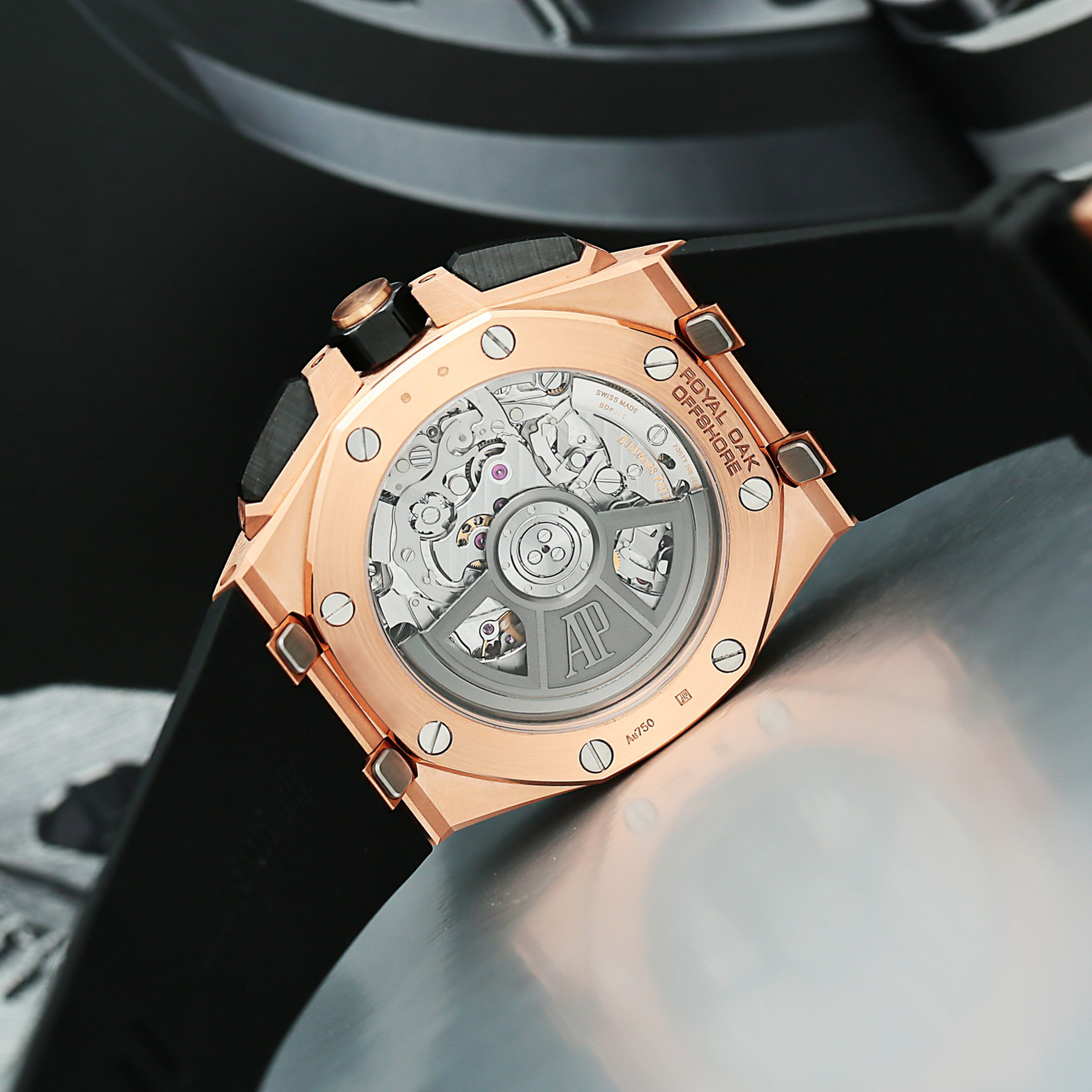 Royal Oak Offshore Rose Gold Black Dial 43mm Product Image 7