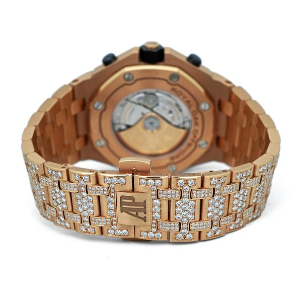 Royal Oak Offshore Rose Gold Diamond Pave Dial 42mm Product Image 6