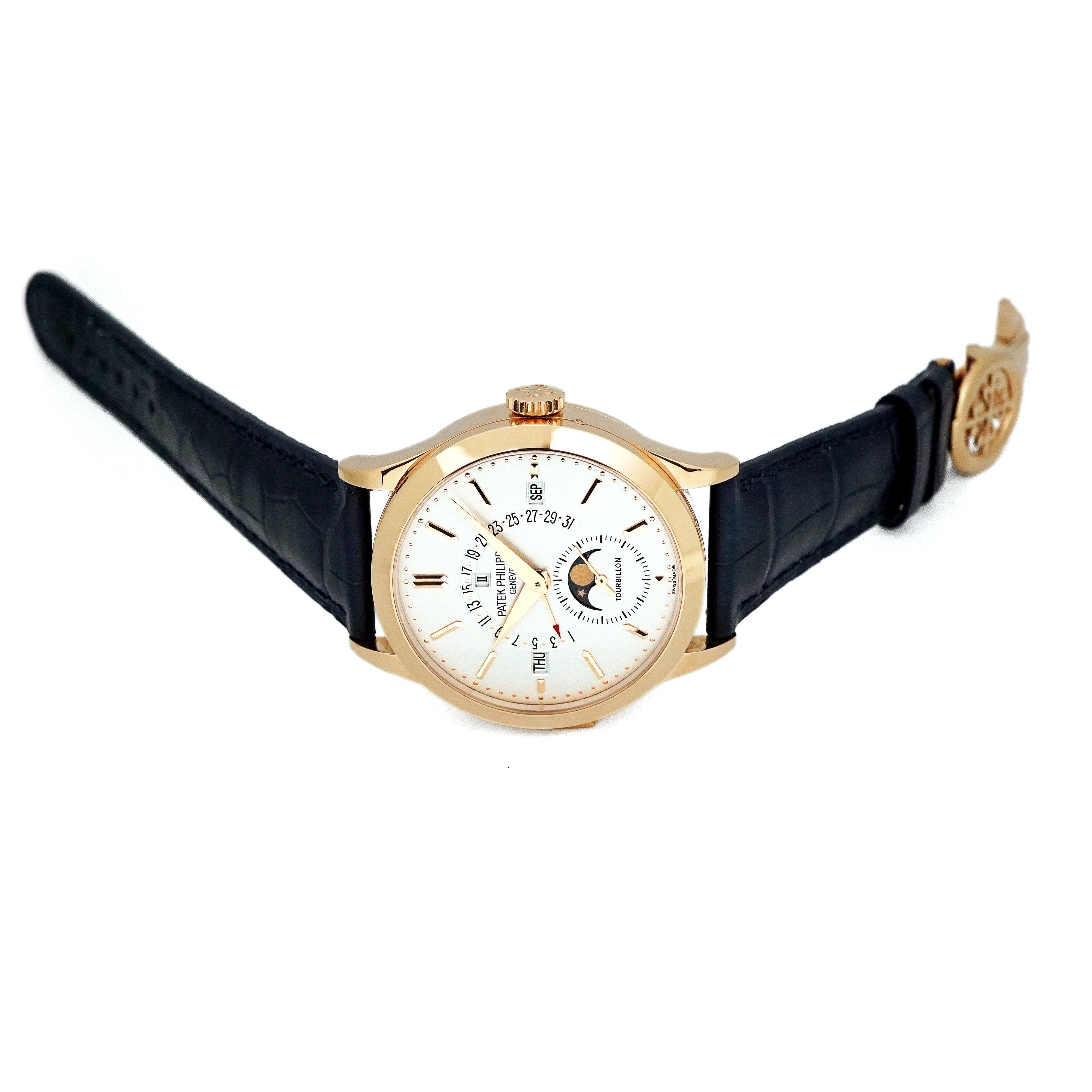 Tourbillon Minute Repeater Perpetual Calendar Rose Gold White Dial 39mm Product Image 2