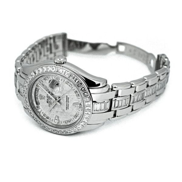 Day-Date Platinum Diamond Meteorite Dial 39mm Product Image 3