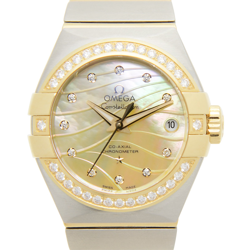 Constellation Yellow Gold & Steel Diamond Champagne Dial 27mm Product Image 4