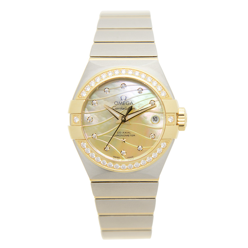 Constellation Yellow Gold & Steel Diamond Champagne Dial 27mm Product Image 2