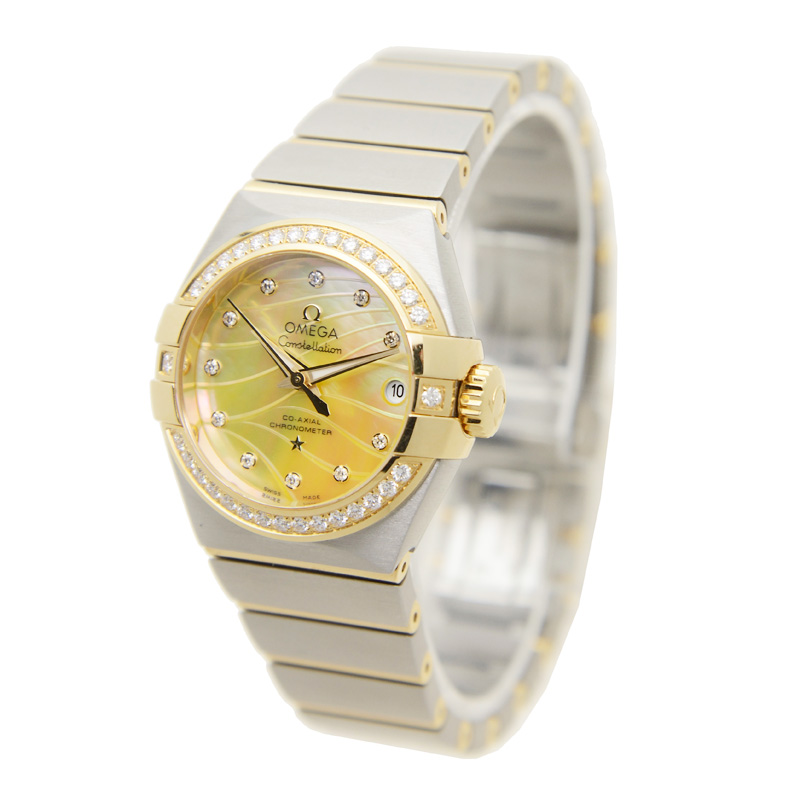 Constellation Yellow Gold & Steel Diamond Champagne Dial 27mm Product Image 3