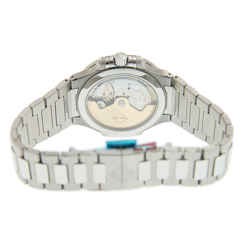 Nautilus Ladies Steel Diamond Blue Dial 35mm Product Image 5