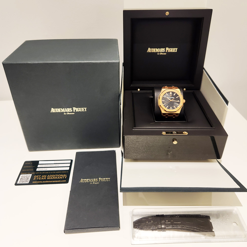Royal Oak Selfwinding Rose Gold Black Dial 41mm Product Image 6