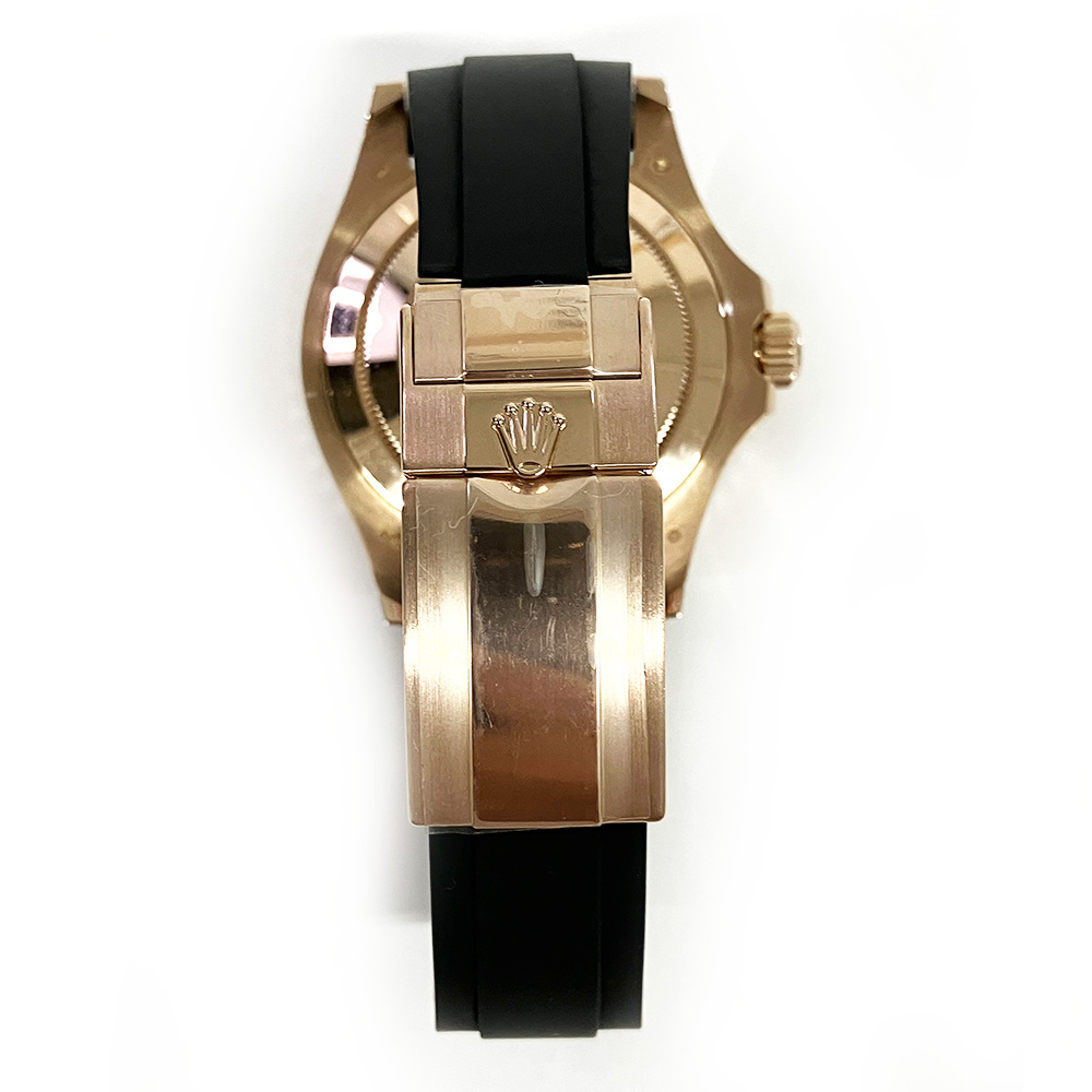 Yacht-Master Rose Gold Rainbow Sapphire Black Dial 40mm Product Image 4