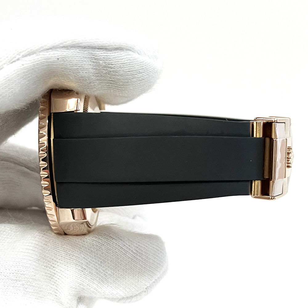 Yacht-Master Rose Gold Rainbow Sapphire Black Dial 40mm Product Image 5