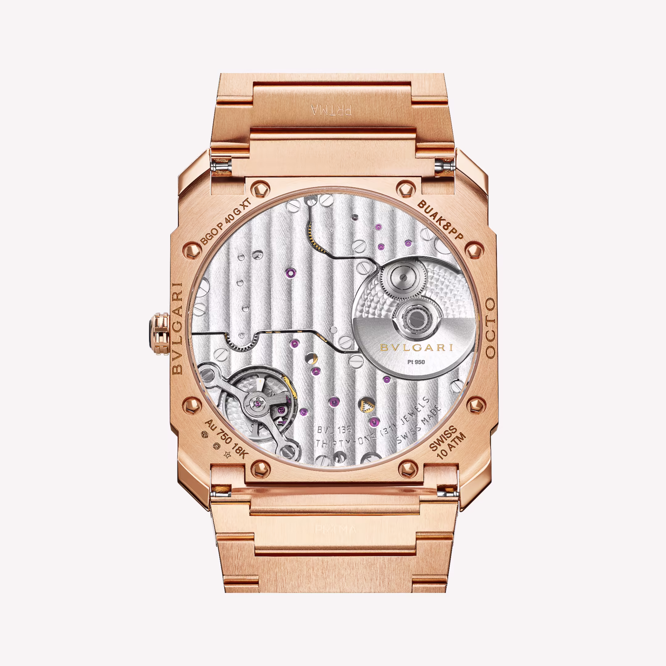 Octo Finissimo Rose Gold Brown Dial 40mm Product Image 3