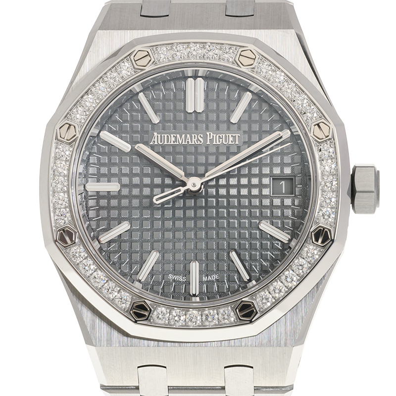 Royal Oak Steel Diamond Grey Dial 37mm Product Image 3