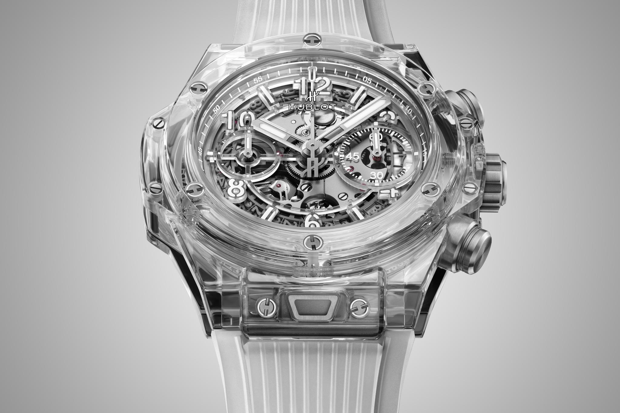 Big Bang Unico Sapphire Grey Skeleton Dial 42mm Product Image 3