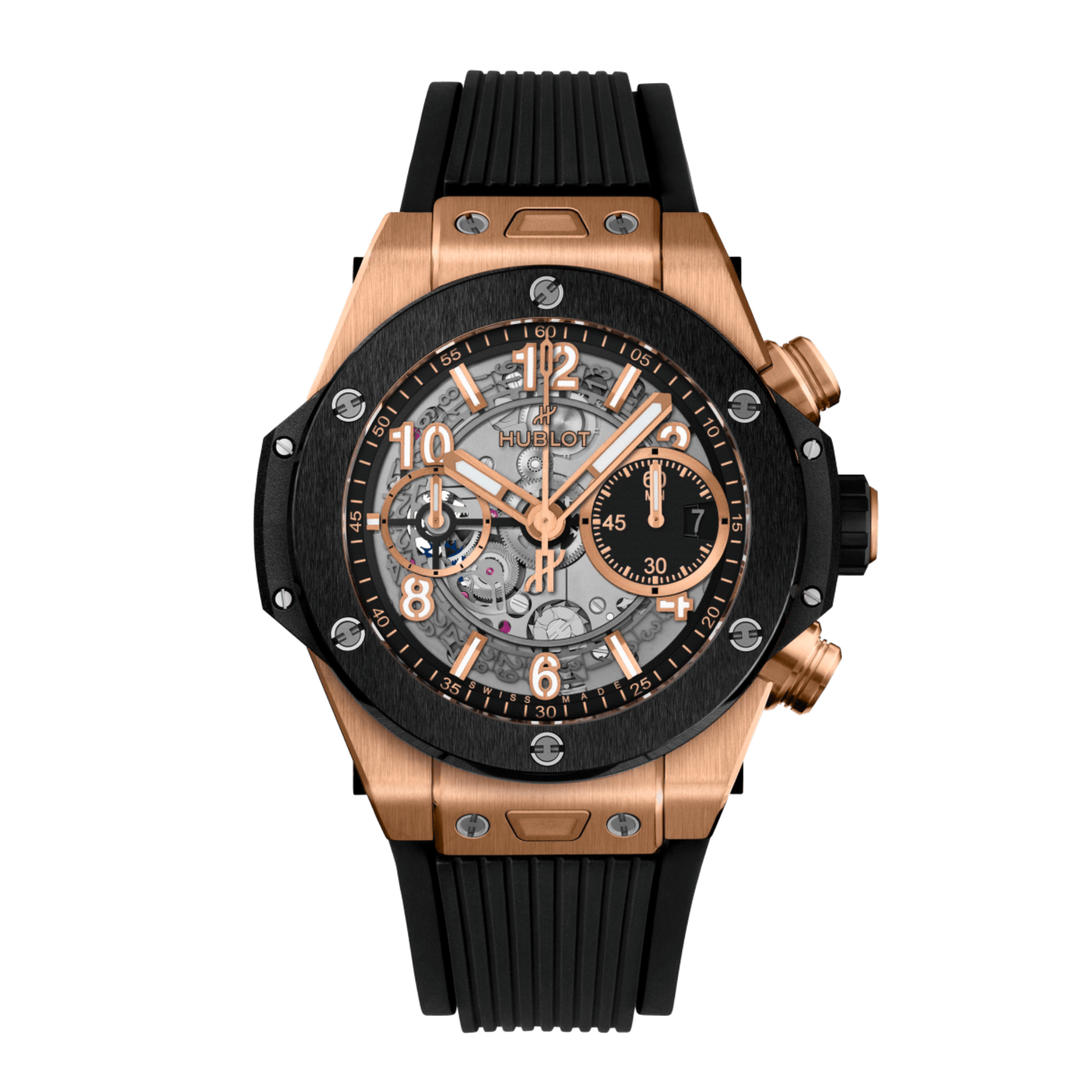 Big Bang Unico Rose Gold & Ceramic Skeleton Dial 42mm Product Image 1
