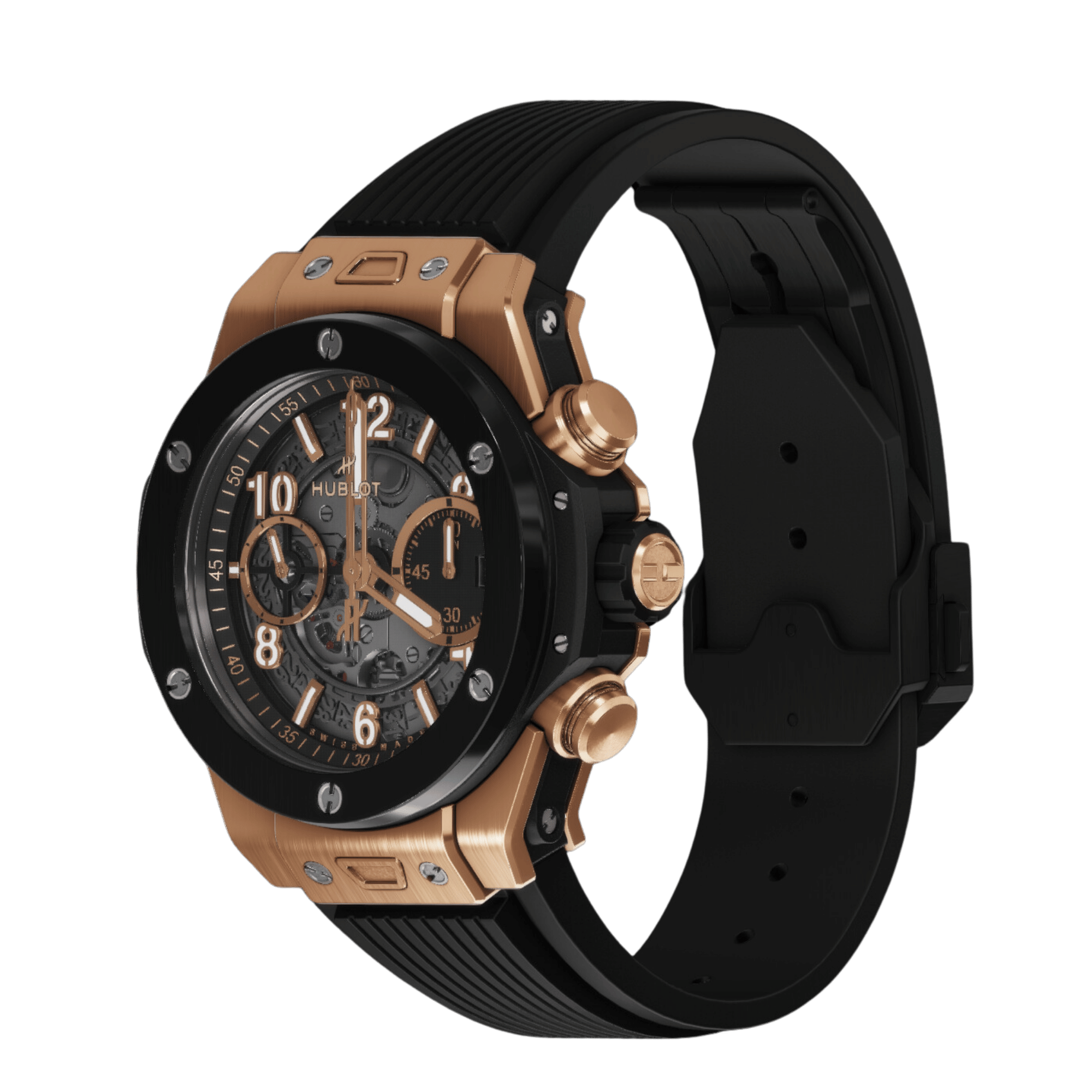 Big Bang Unico Rose Gold & Ceramic Skeleton Dial 42mm Product Image 2