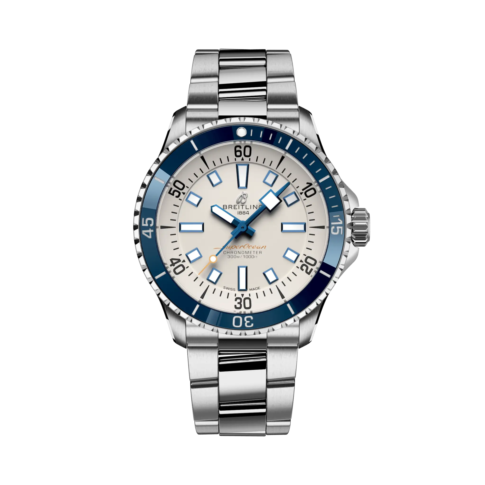 SuperOcean Steel White Dial 42mm Product Image