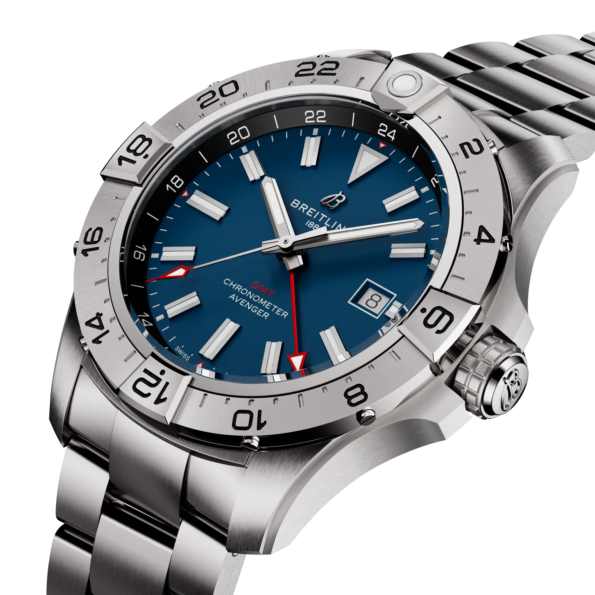 Avenger GMT Steel Blue Dial 44mm Product Image 2