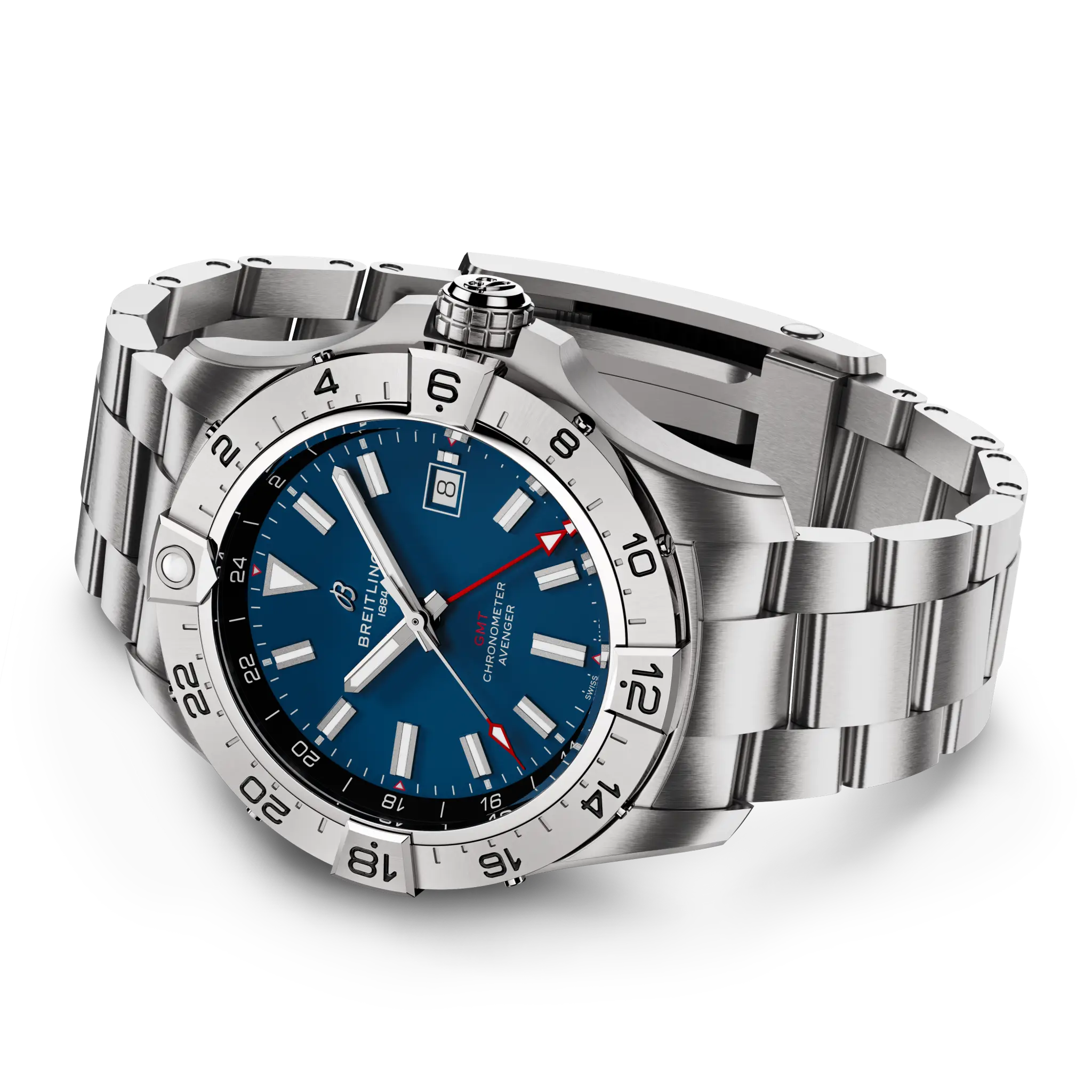 Avenger GMT Steel Blue Dial 44mm Product Image 3