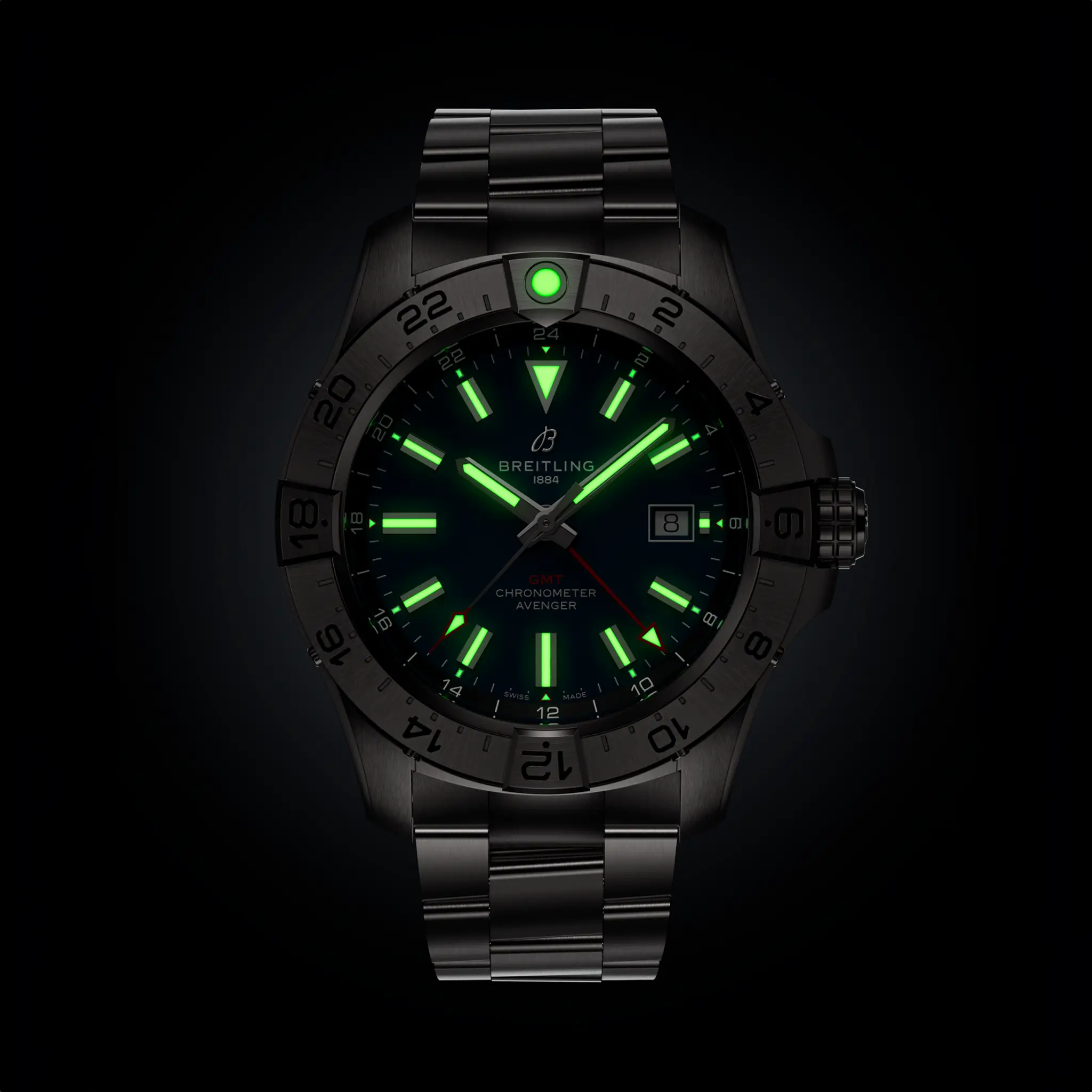 Avenger GMT Steel Blue Dial 44mm Product Image 5