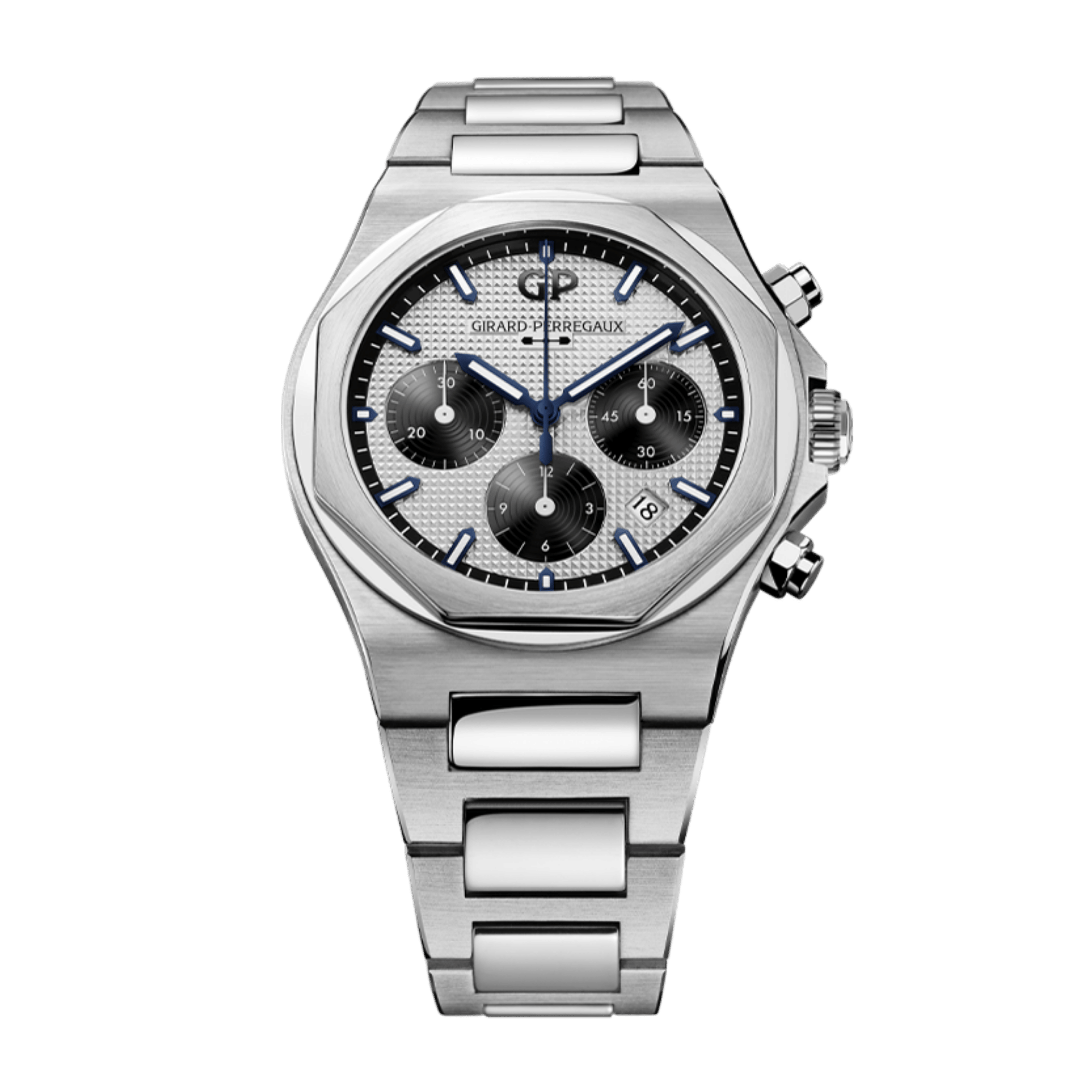 Laureato Chronograph Steel White Dial 42mm Product Image