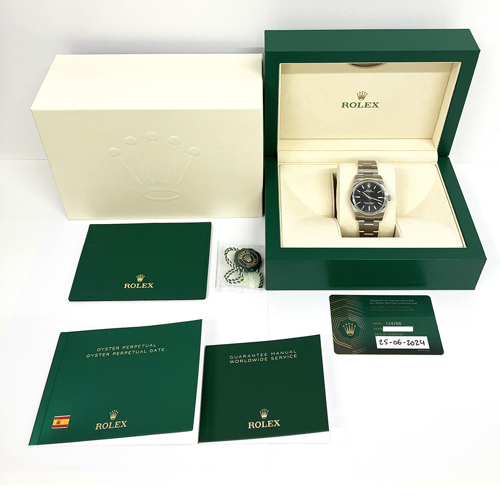 Oyster Perpetual Steel Black Dial 34mm Product Image 5