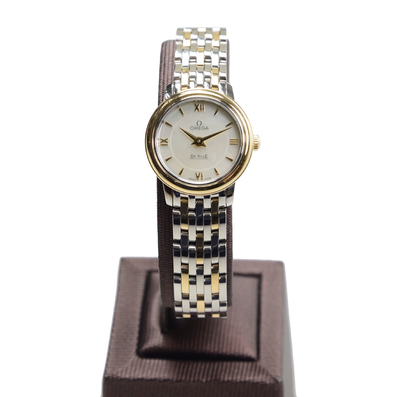 De Ville Yellow Gold & Steel White Dial 24mm Product Image 3