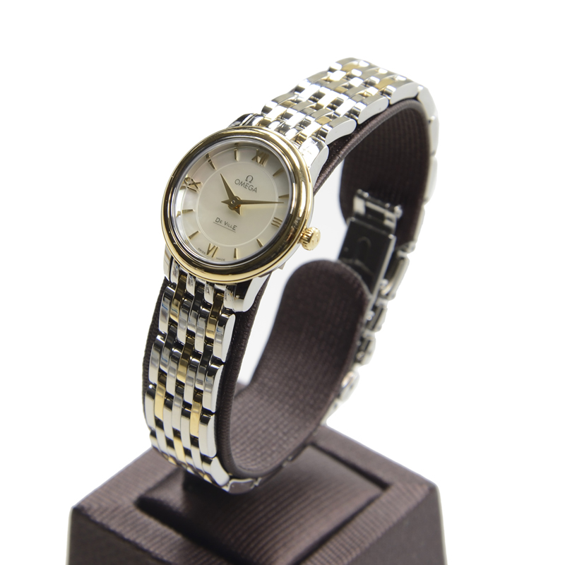 De Ville Yellow Gold & Steel White Dial 24mm Product Image 4