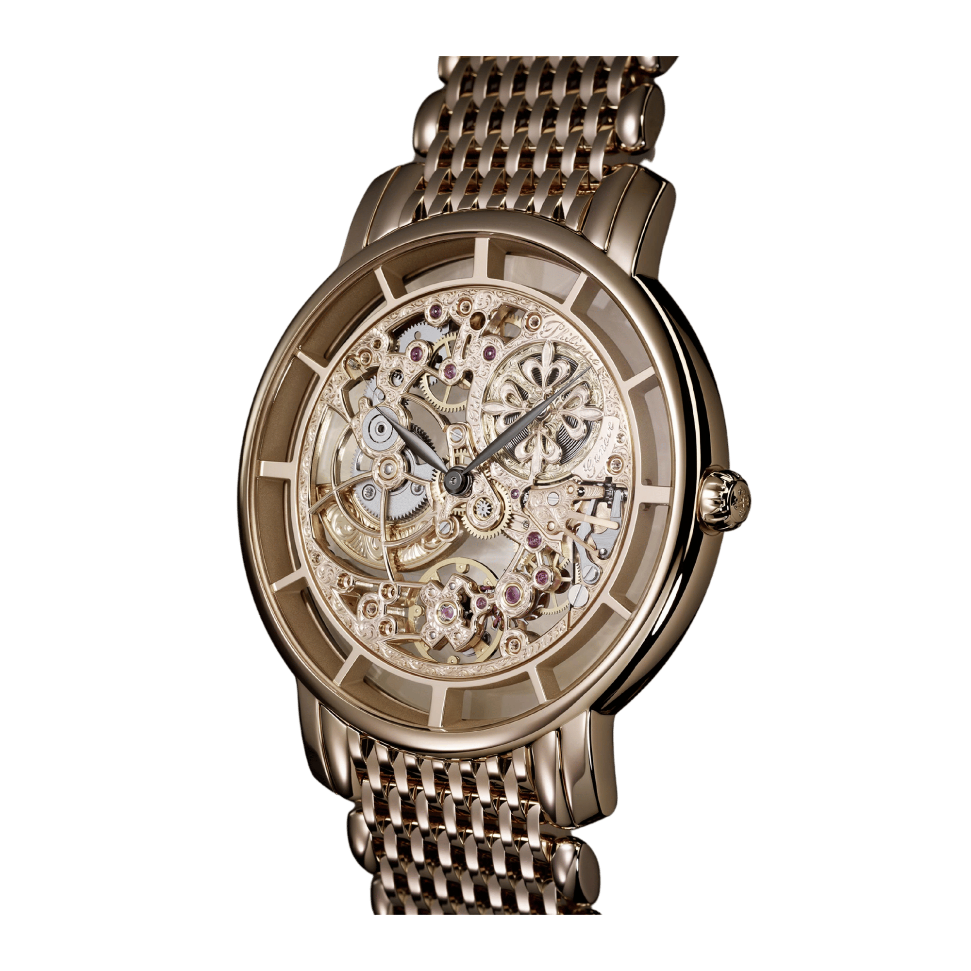 Calatava Rose Gold Skeleton Dial 39mm Product Image 4