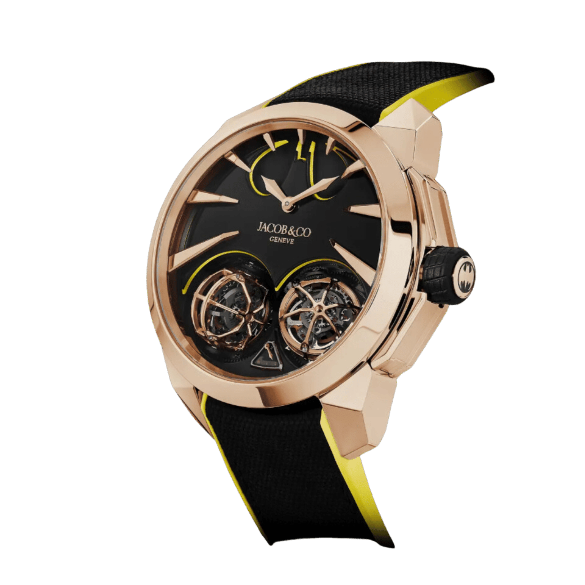 Gotham City Double Flying Triple Axis Tourbillon Rose Gold Black Dial 46mm Product Image 2