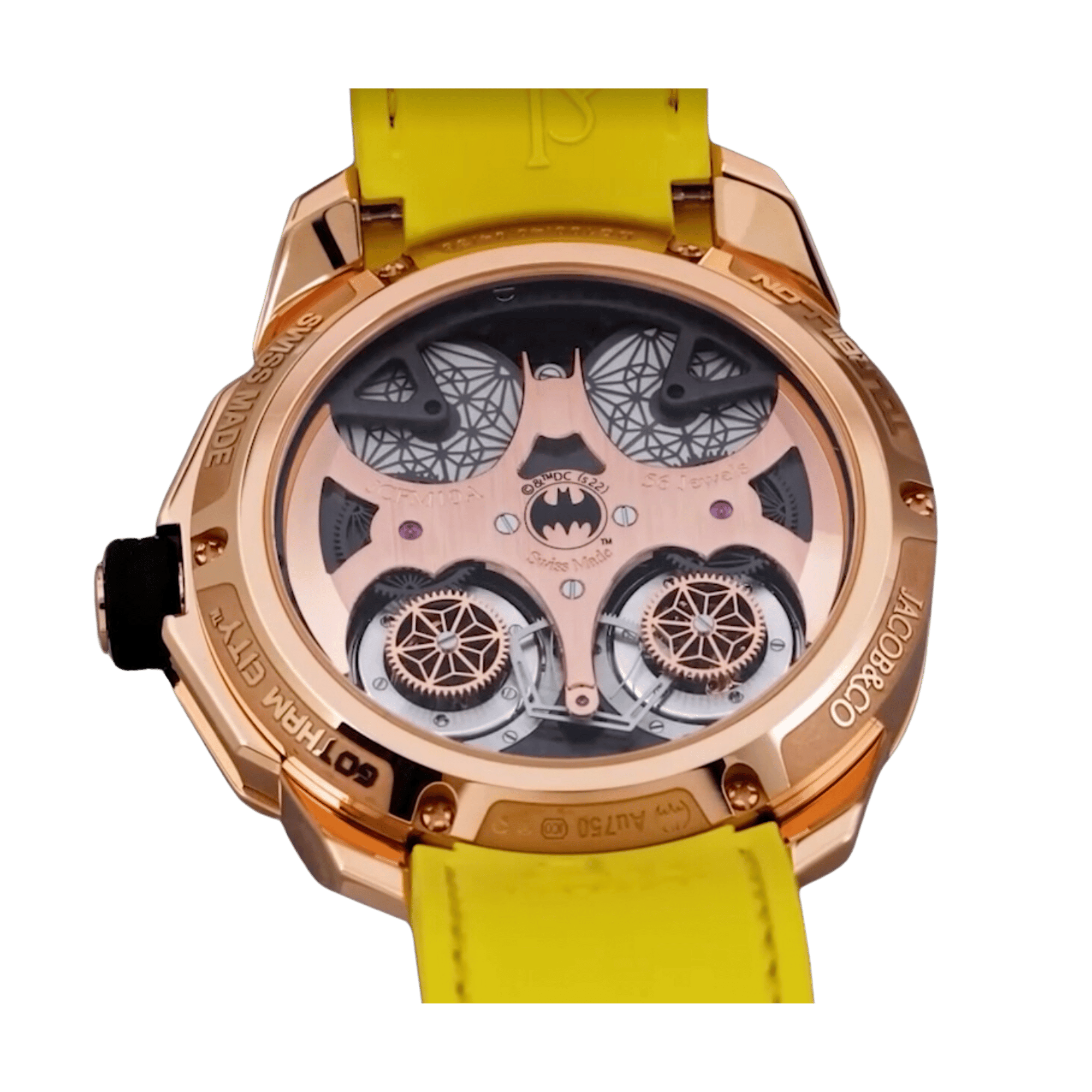 Gotham City Double Flying Triple Axis Tourbillon Rose Gold Black Dial 46mm Product Image 3