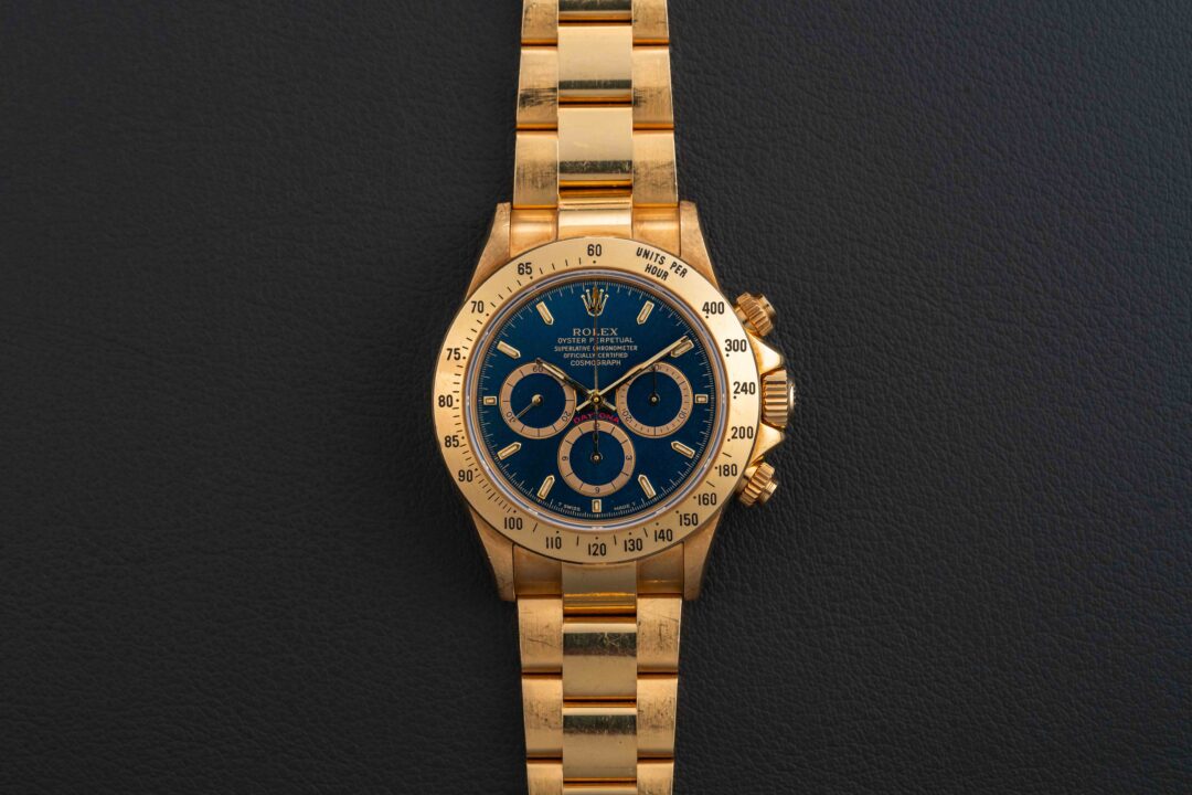 Daytona "Chairman" Yellow Gold Blue Dial 40mm Product Image 2
