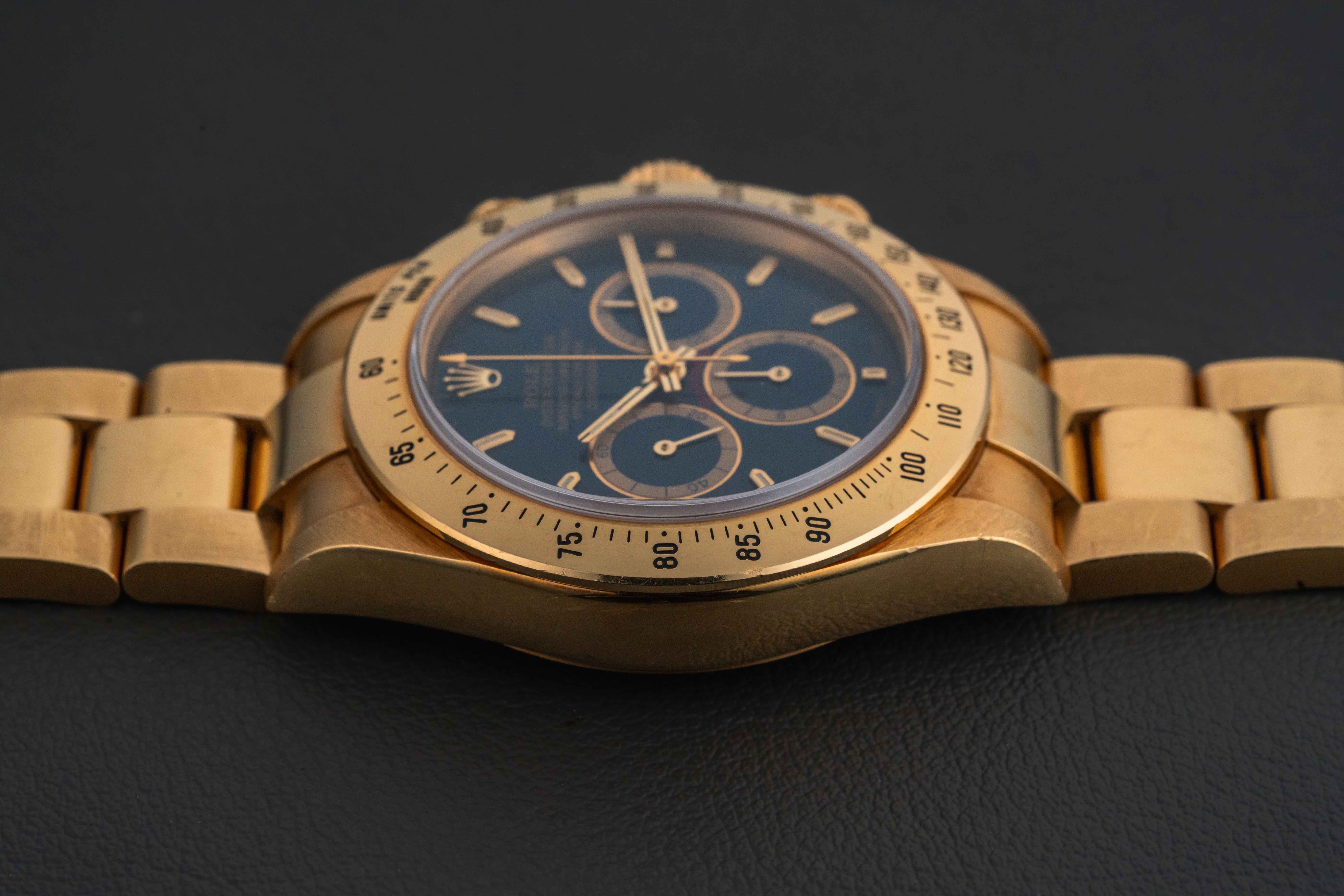 Daytona "Chairman" Yellow Gold Blue Dial 40mm Product Image 3
