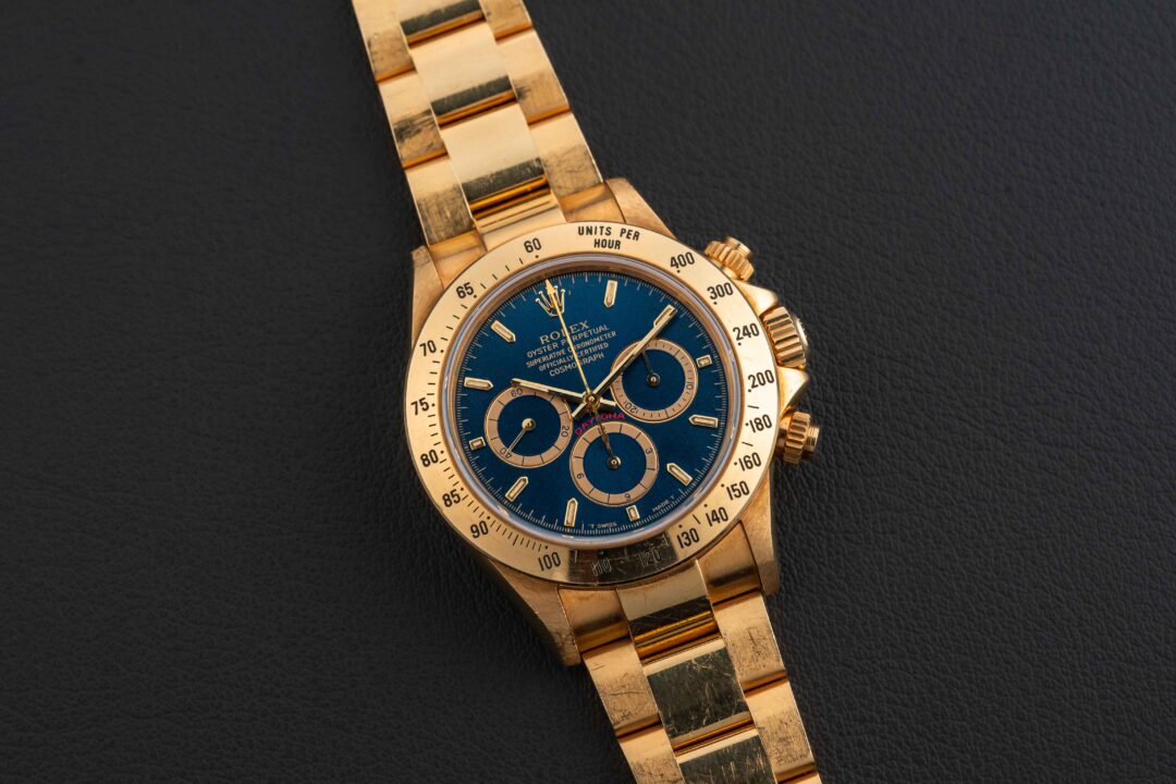 Daytona "Chairman" Yellow Gold Blue Dial 40mm Product Image 4