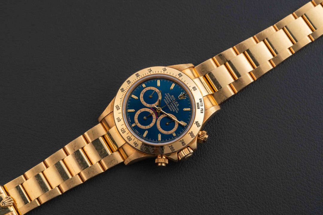 Daytona "Chairman" Yellow Gold Blue Dial 40mm Product Image 5
