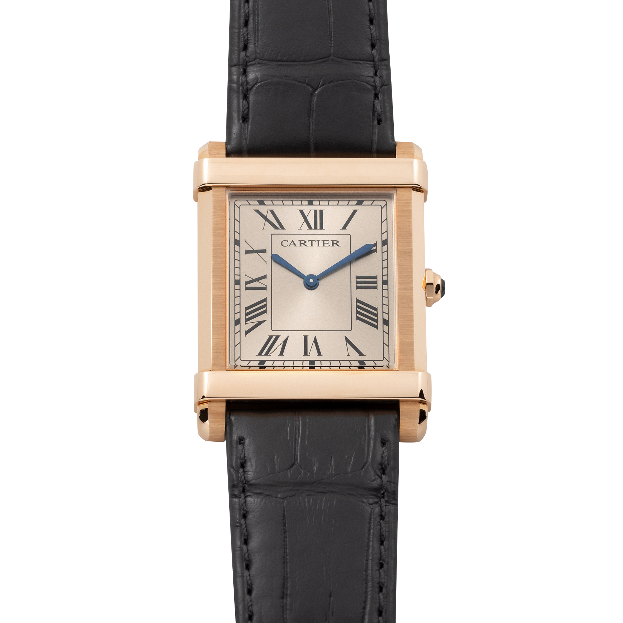 Tank Chinoise Rose Gold Silver Dial 29mm Product Image 1