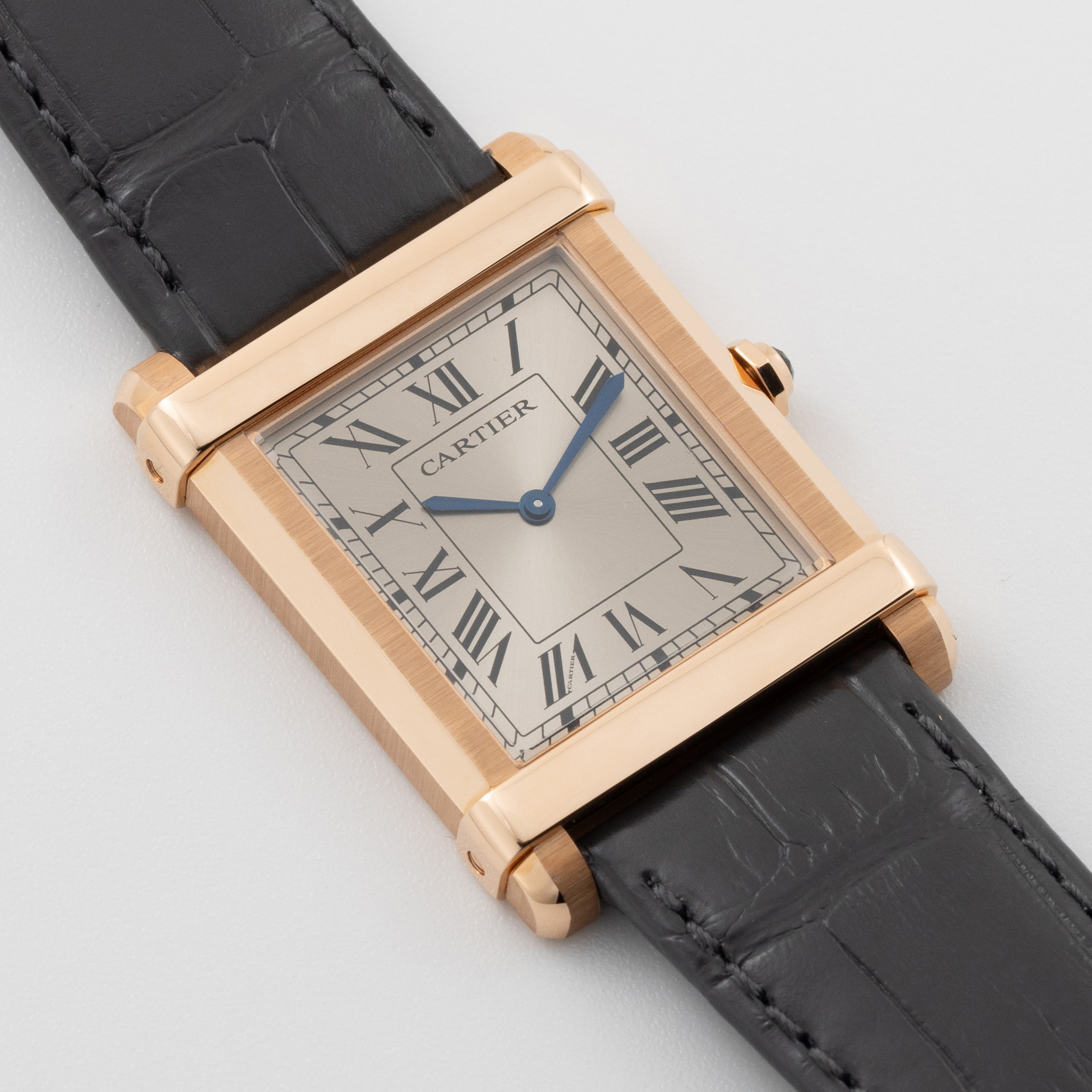 Tank Chinoise Rose Gold Silver Dial 29mm Product Image 2