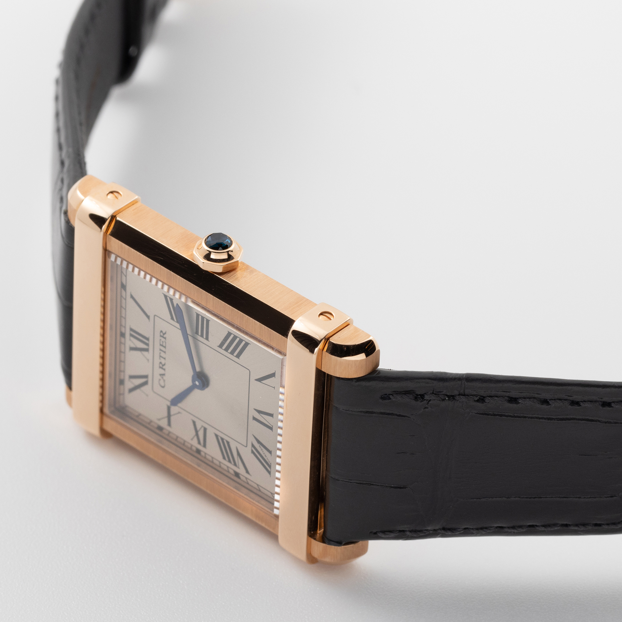 Tank Chinoise Rose Gold Silver Dial 29mm Product Image 3