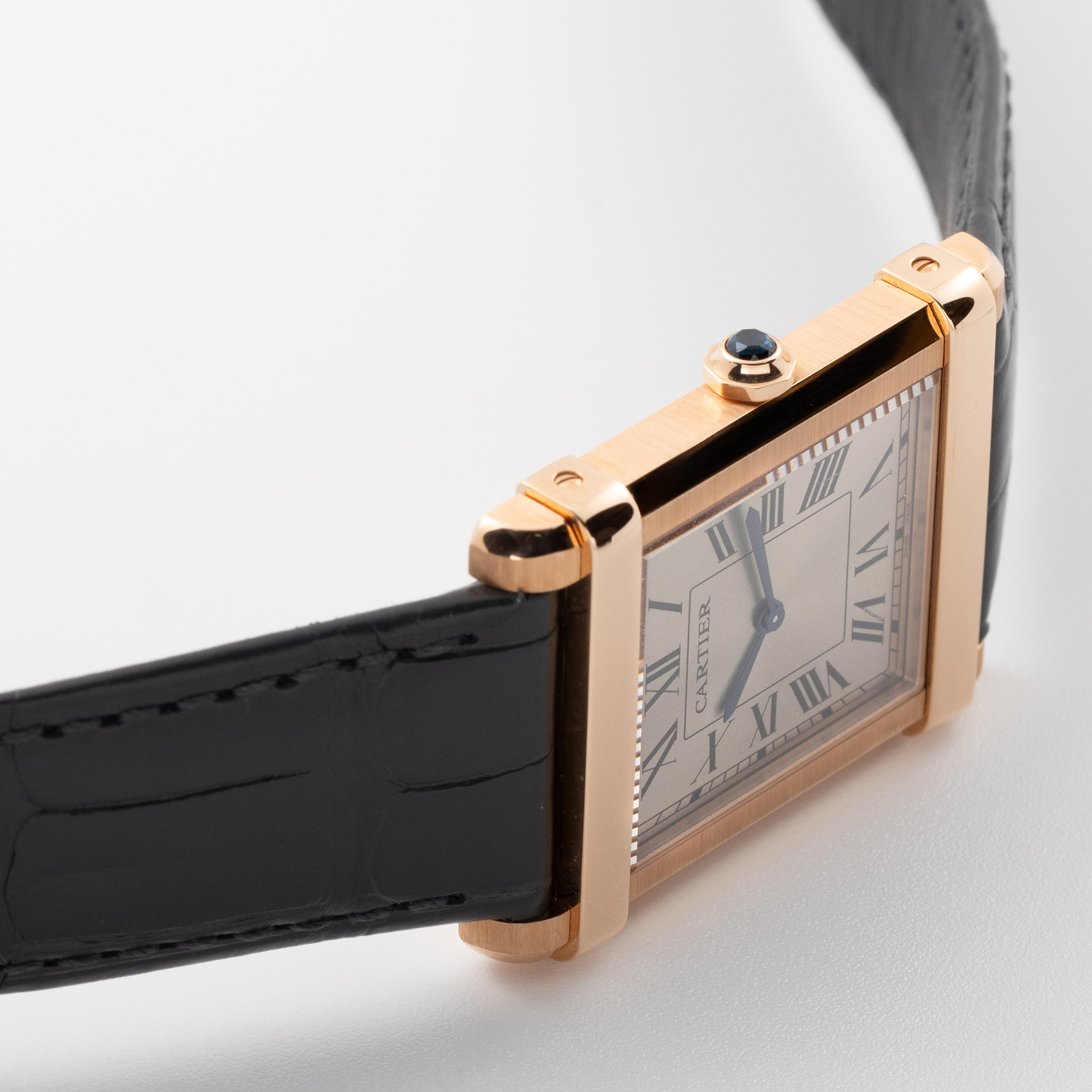 Tank Chinoise Rose Gold Silver Dial 29mm Product Image 4