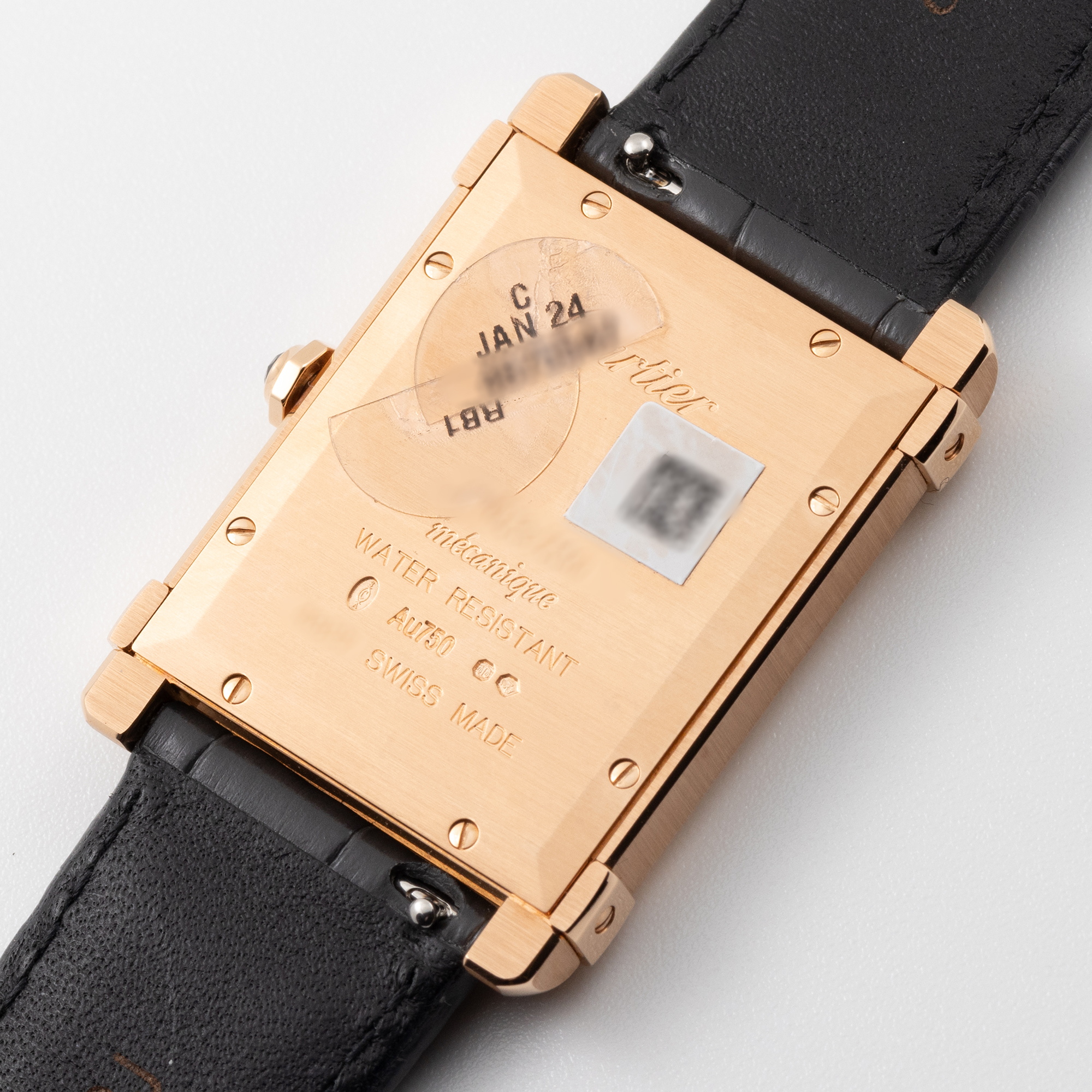 Tank Chinoise Rose Gold Silver Dial 29mm Product Image 5