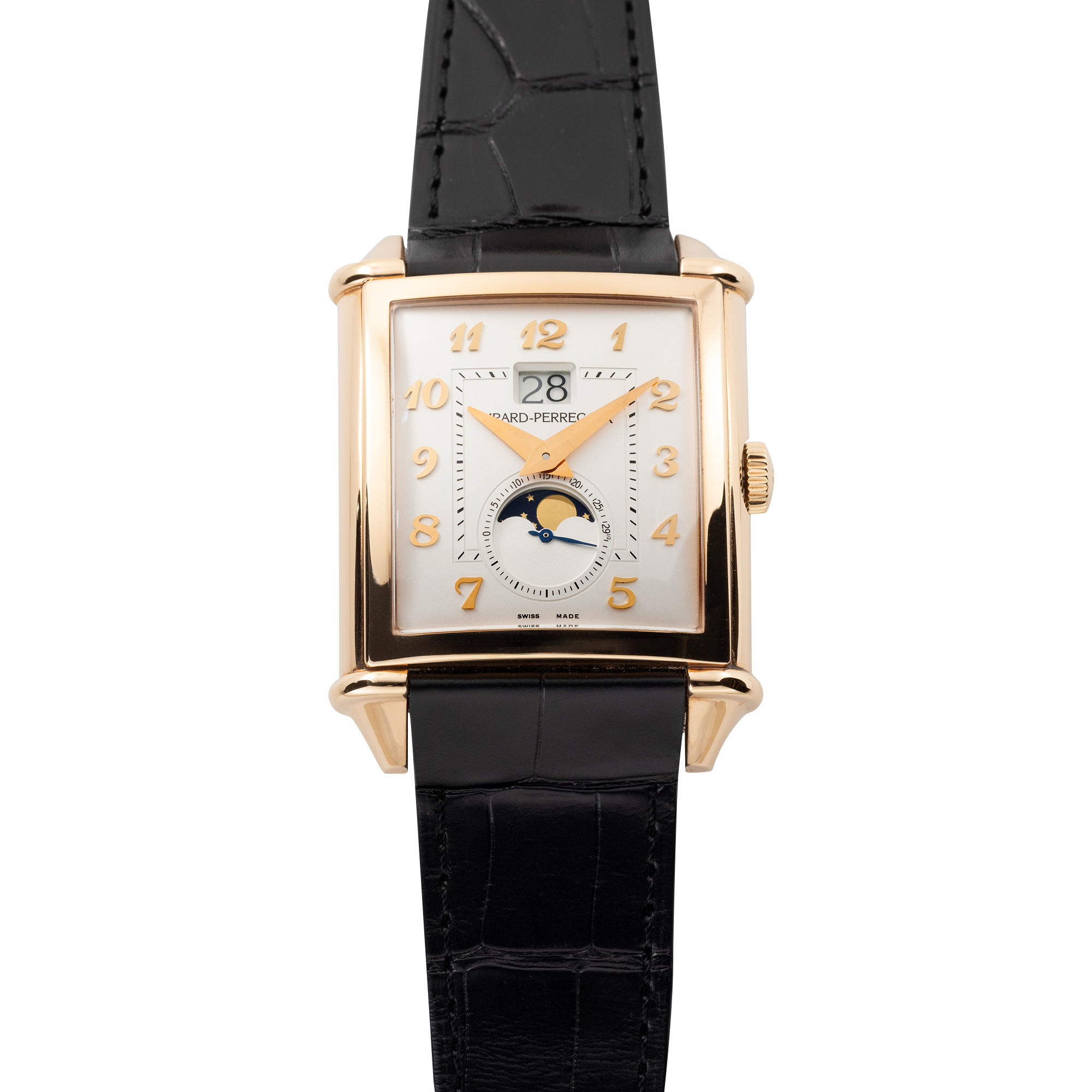 Vintage 1945 Moonphase Yellow Gold White Dial 35mm Product Image