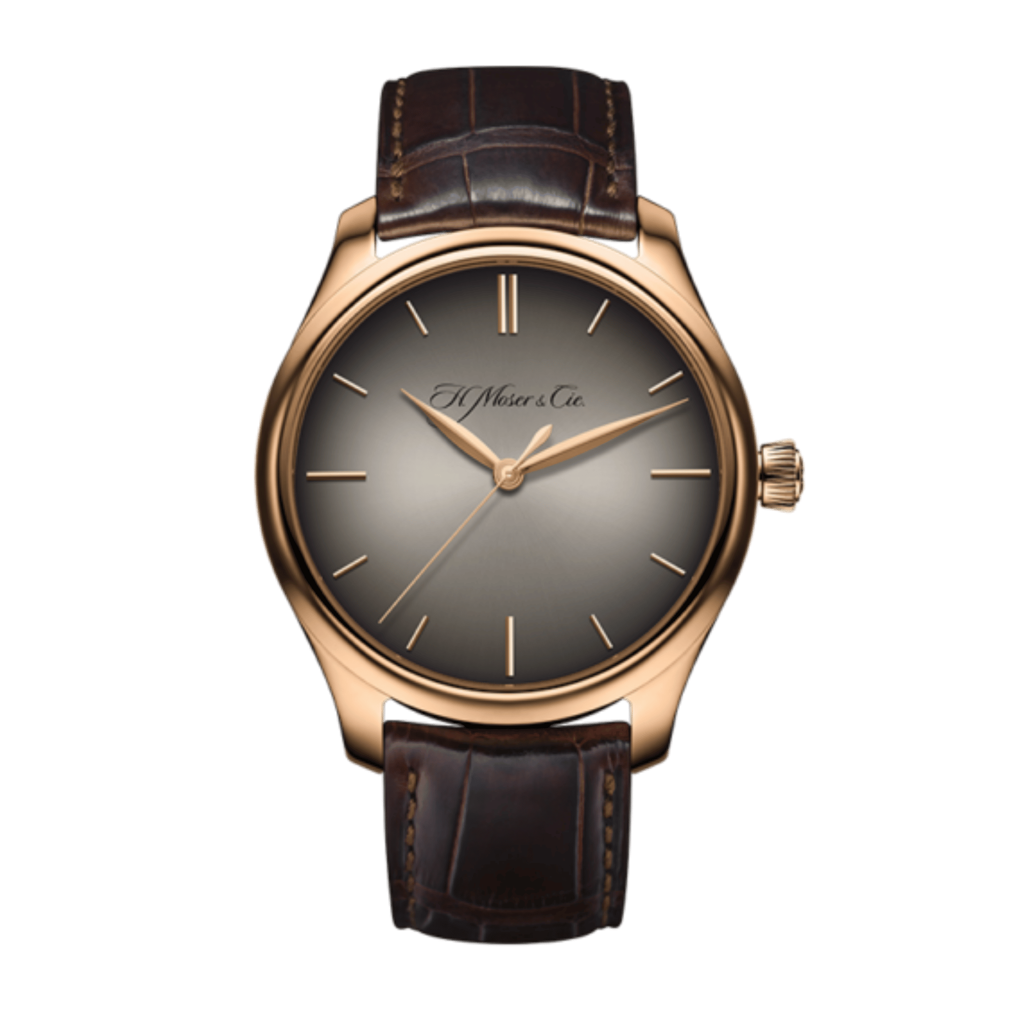 Endeavour Centre Seconds Rose Gold Grey Fume Dial Product Image