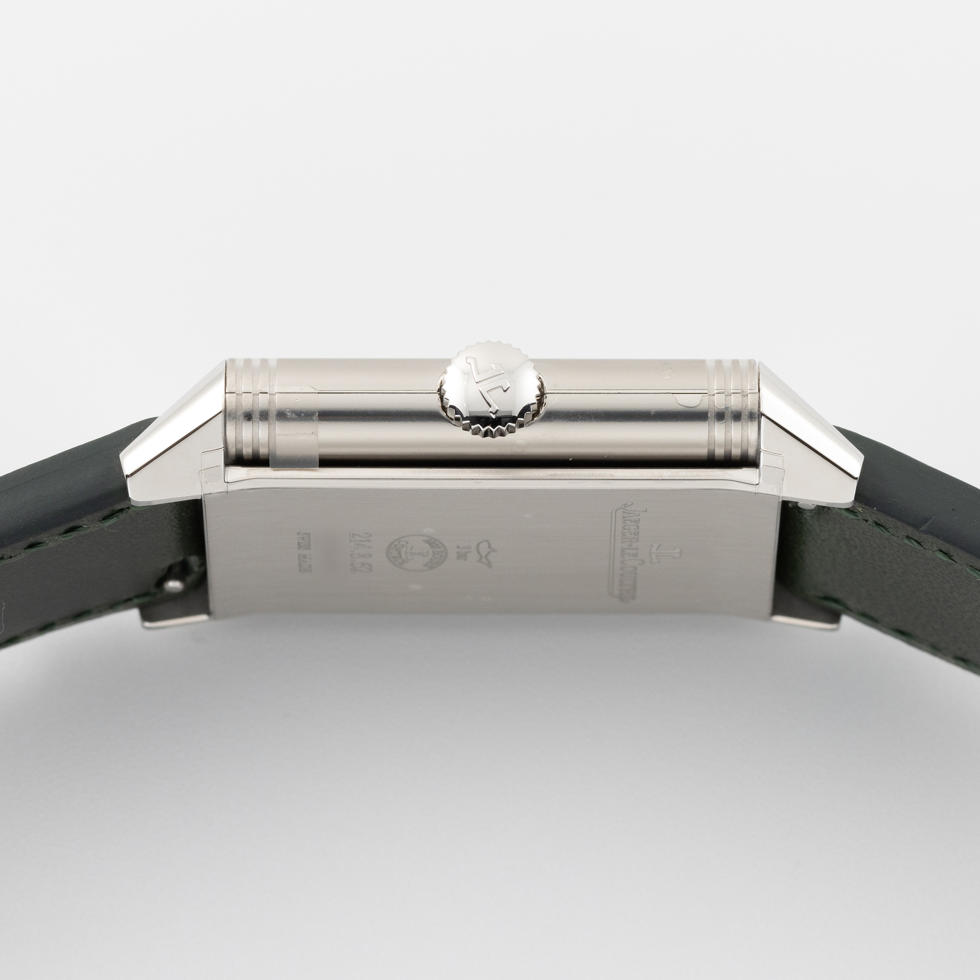 Reverso Tribute Monoface Steel Green Dial 27mm Product Image 7