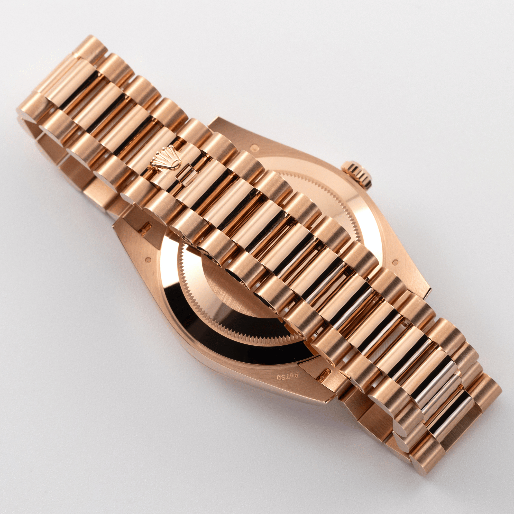 Day-Date Rose Gold Green Olive Dial 40mm Product Image 7