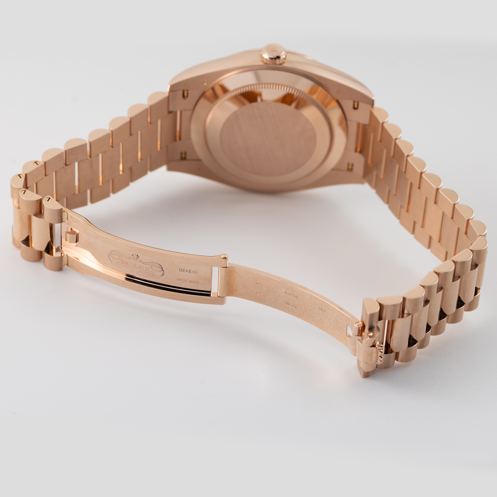 Day-Date Rose Gold Green Olive Dial 40mm Product Image 8