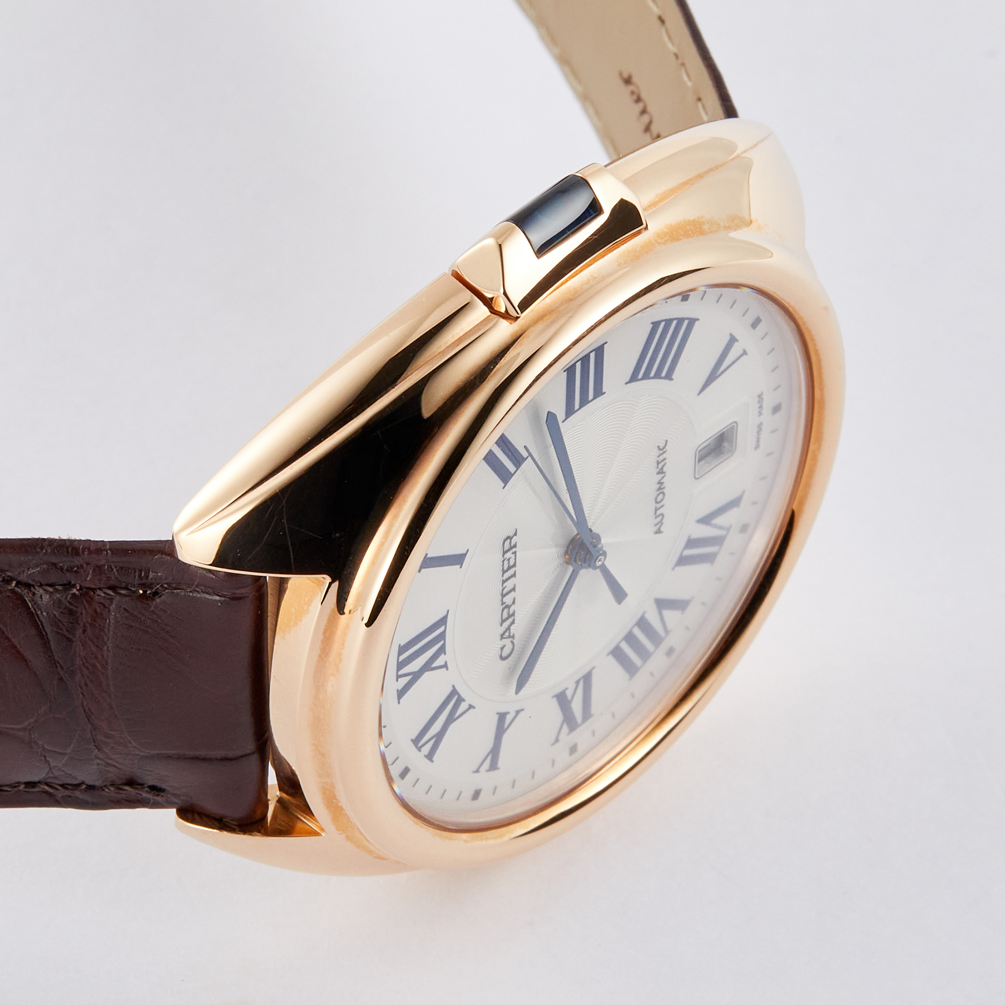 Clé de Cartier Rose Gold Silver Dial 40mm Product Image 3