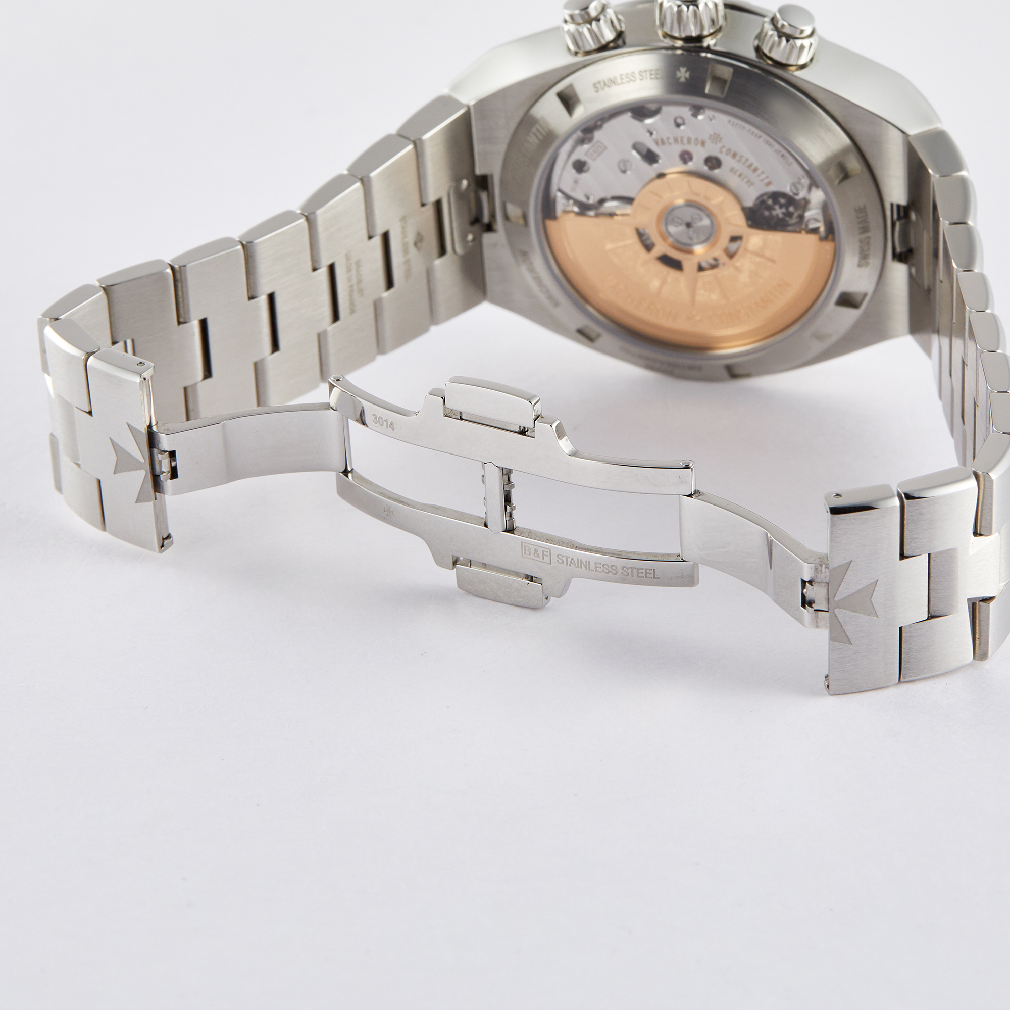 Overseas Chronograph Steel Blue Dial 42mm Product Image 7