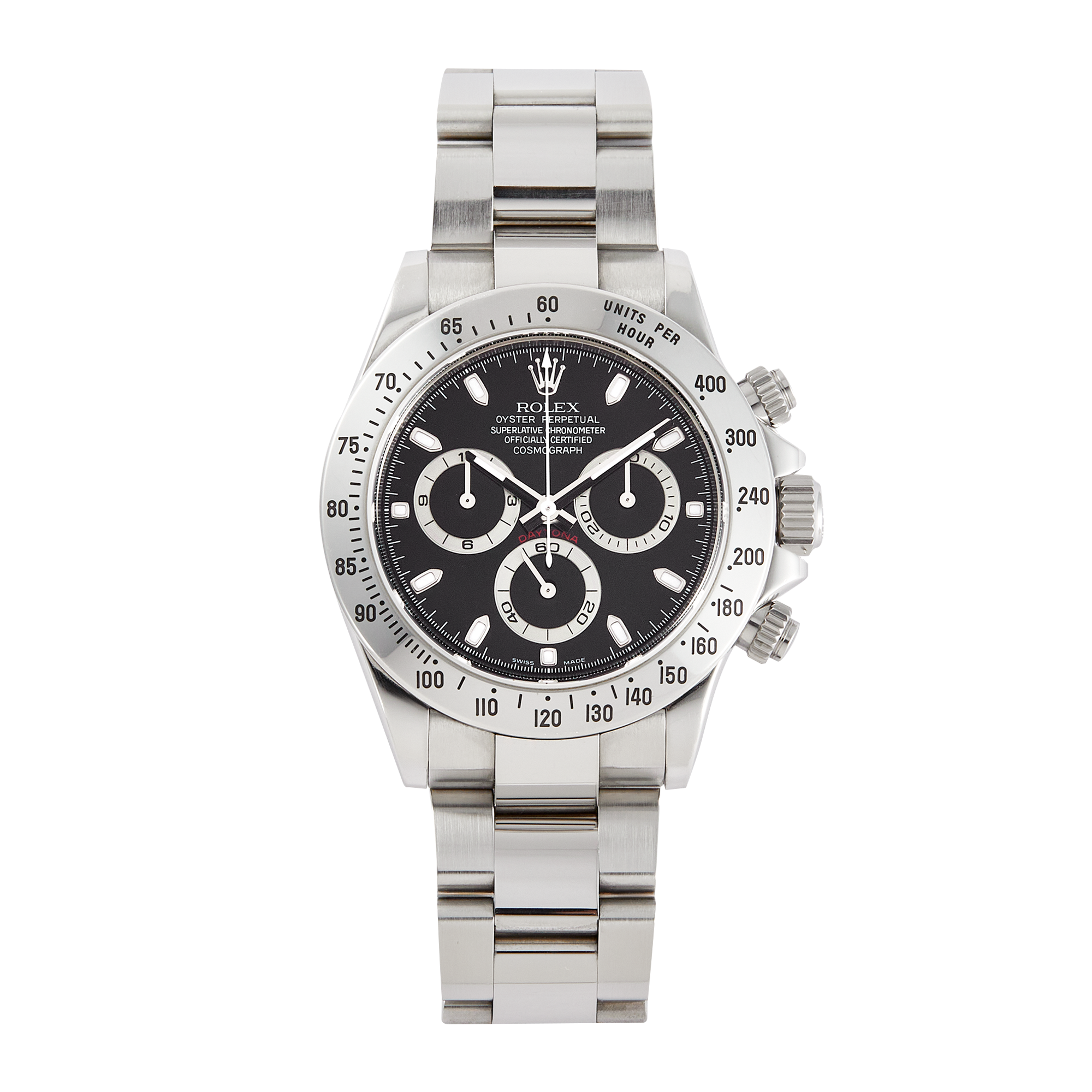 Daytona Steel Black Dial 40mm Product Image