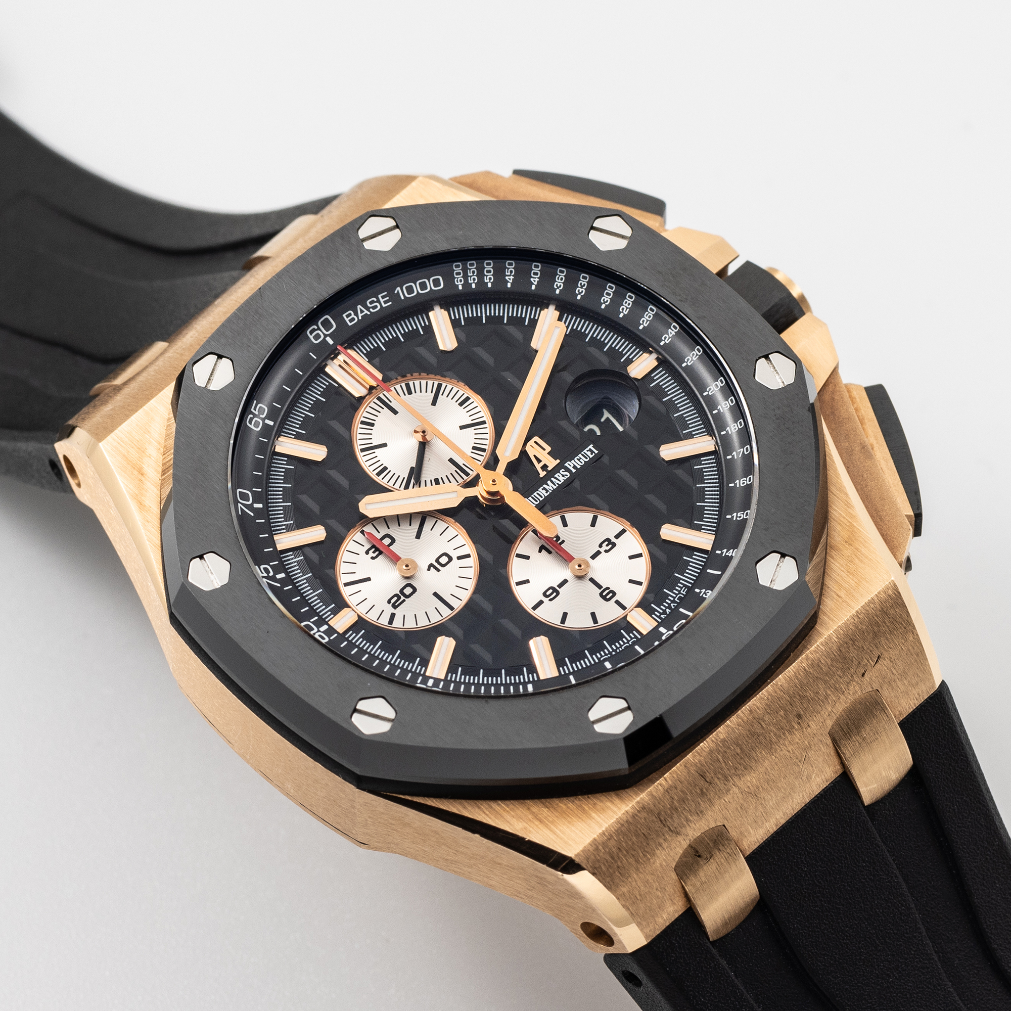 Royal Oak Offshore Rose Gold Black Dial 44mm Product Image 1