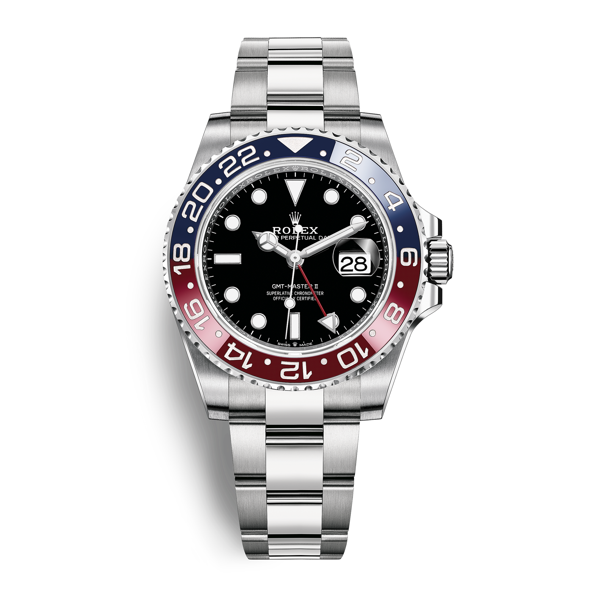 GMT-Master II Steel Black Dial "Pepsi" 40mm Product Image 1