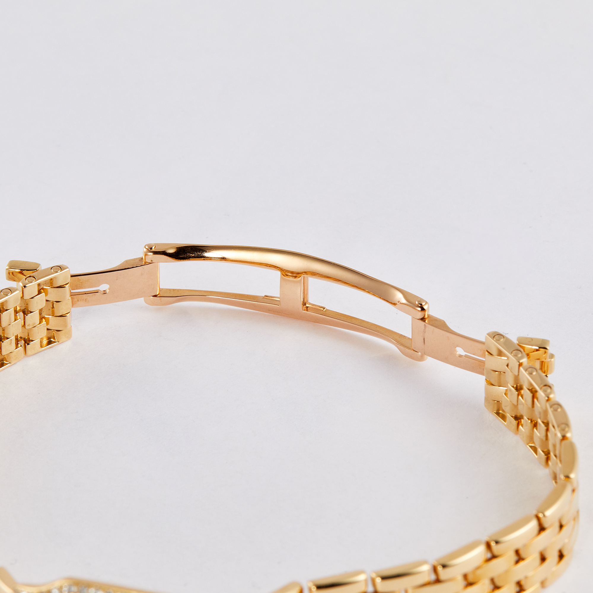 Mini Panthere Yellow Gold Diamond White Dial 17mm Product Image 6