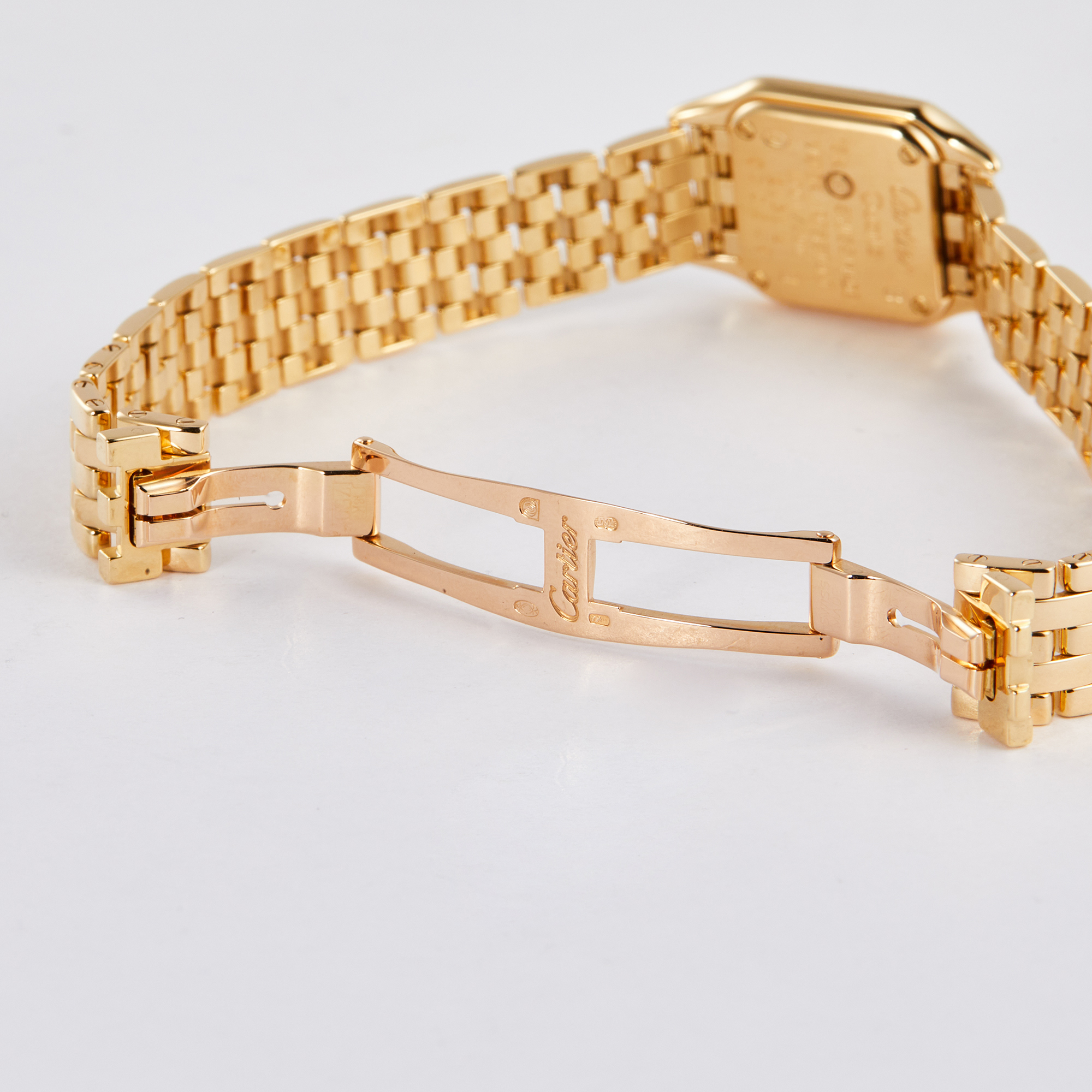 Mini Panthere Yellow Gold Diamond White Dial 17mm Product Image 7